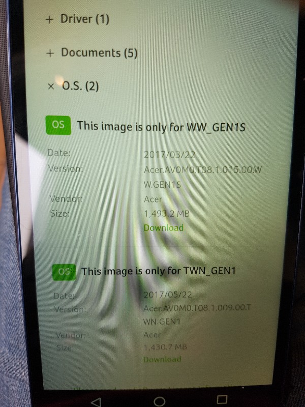 ACER LIQUID ZEST LATEST&nbsp;FIRMWARE